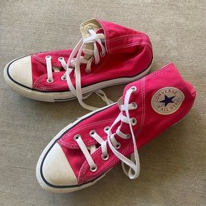 Hot Pink Converse